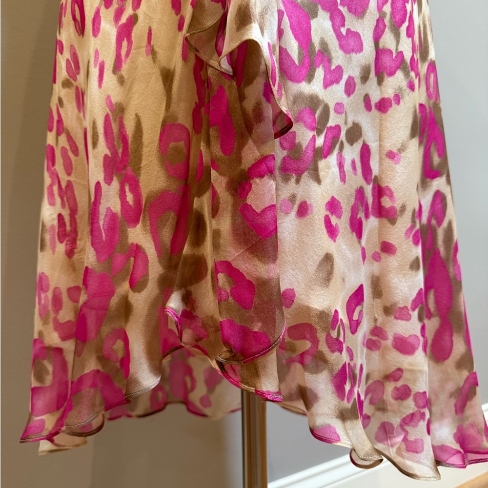 Milly of New York Strapless 100% Silk Dress - Picture 4 of 9